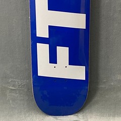 FTP Royal Blue Logo Deck 8.375 Graphic Streetwear Collab Skateboard New
