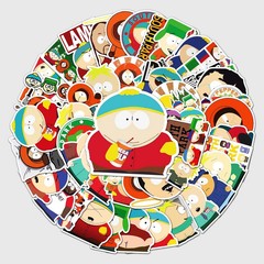 Mix 10/50 PCs South Park Cartoon Luggage Notebook Gift Sticker-No Duplicate