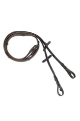 HORZE Slender Grippy Rubber-Intertwined Horseback Riding Web Reins