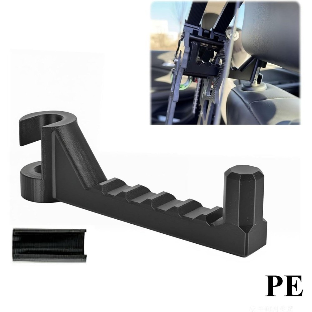 Universal Bow Hanger Holder Hooks for Car, SUV, Truck Headrest Vehicle Hunting