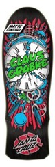 Santa Cruz Grabke Exploding Clock Reissue Black Matte Finish 10.0 in x 30.0 in