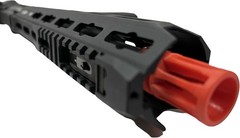 6mmProShop SI Licensed Sentinel M4 Airsoft AEG Rifle (Black / 11″ GRIDLOK LITE )