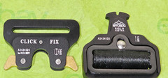 Stubai Click Fix 2.0 Aluminum Buckles – Durable Black Anodized Non-Adjustable