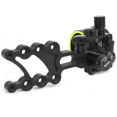 5 Pin Compound Bow Sight 4/6/8X Lens 0.019″ Micro Fiber Adjustable Archery Hunt