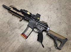 Airsoft AEG KRYTAC M4 CNC Machined Aluminum Sharpshooter Drop Stock Adapter