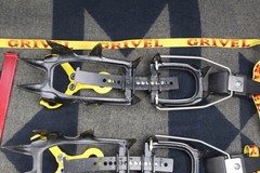 Grivel G12 12-Point Mountaineering Crampons Adjustable w/pictured cardboard box
