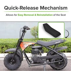 Black Seat for the Motovox MBX10 Mini Bike