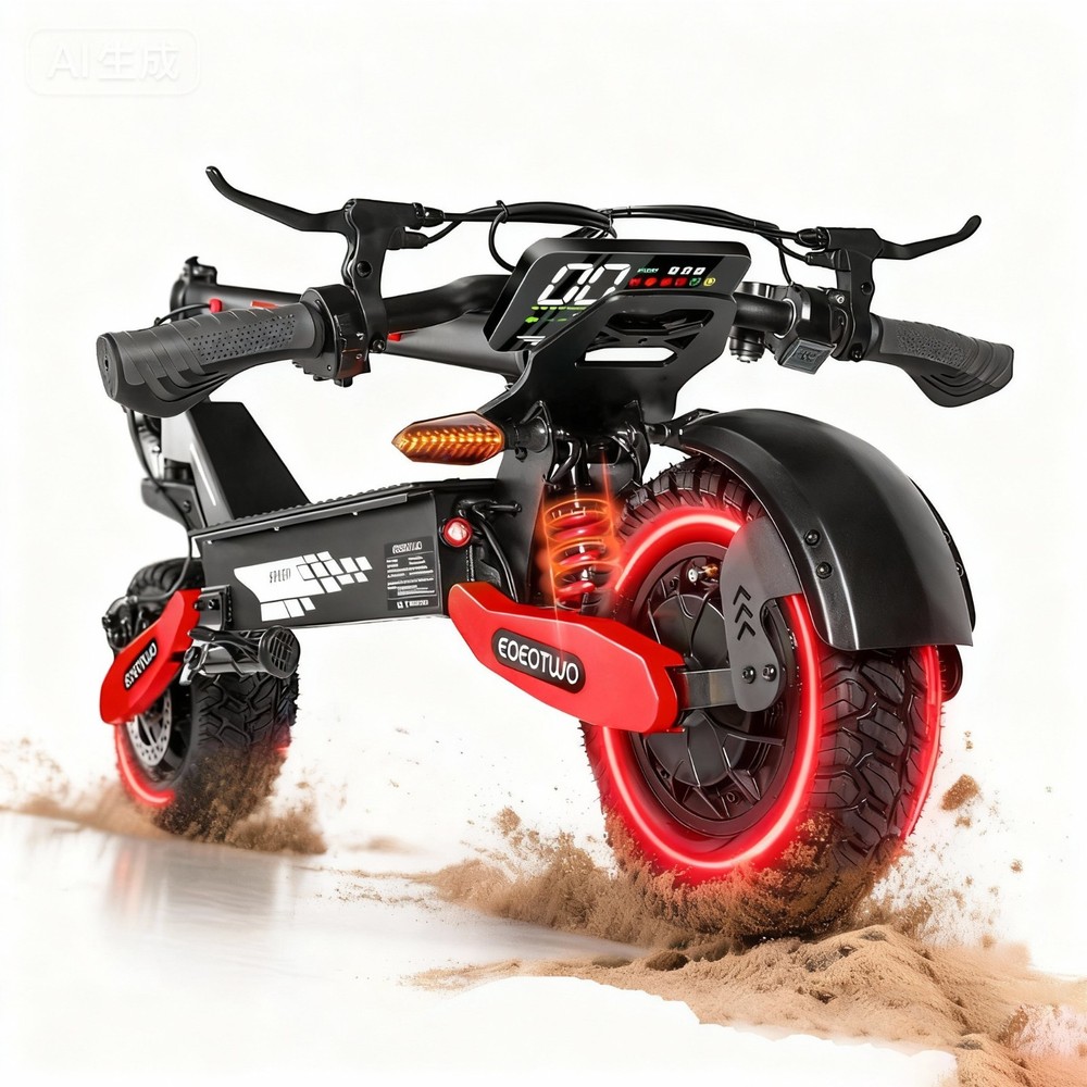 Electric Scooter Adults 4000W Dual Motor Fast 45MPH Off Road 60V 27Ah e Scooter
