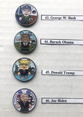 Pathtag PRESIDENTS of the UNITED STATES Vinylmation complete set of 46 VHTF !!