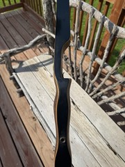 Vintage Bear Archery Black Panther Hunter Recurve Bow 52” 45/50# Right Handed
