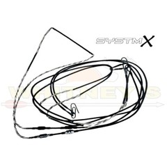 Gas Bowstrings – SystmX – Black/Grey – Hoyt RX9 – Complete Set