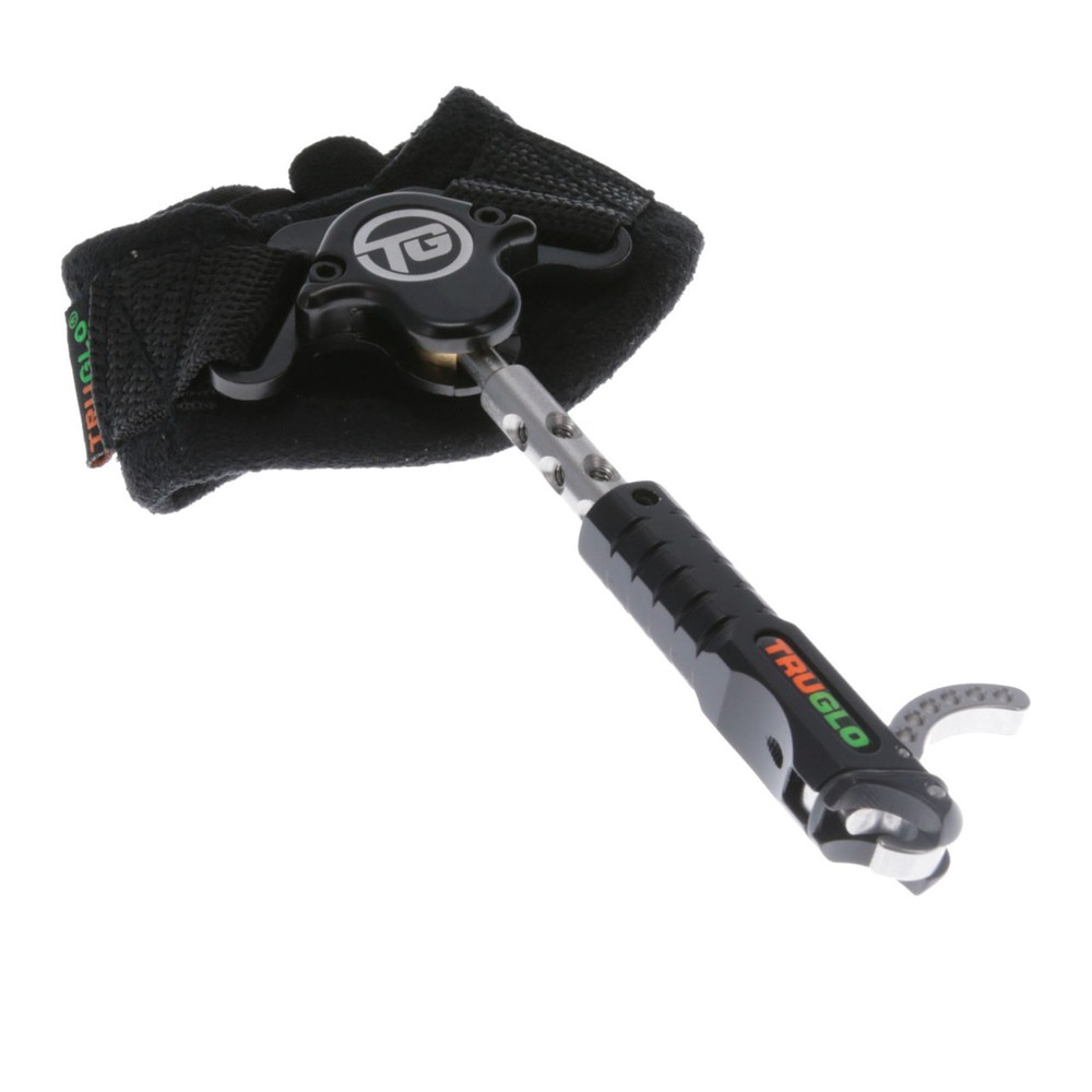 TRUGLO Deadenator Single-Jaw Archery Bow Release Aid, Black BOA Strap