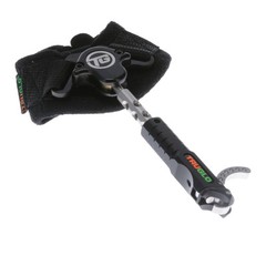 TRUGLO Deadenator Single-Jaw Archery Bow Release Aid, Black BOA Strap