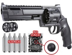 Umarex HDR68 Paintball Revolver + 50 Paintsoft Balls & 5 CO2 (2292138)