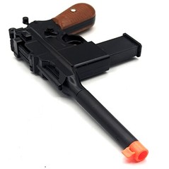 UKARMS G12 Ultra-Grade Metal WWII C96 Pistol Airsoft Gun WW2 Role Play
