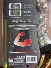 AccuBow 1.0 RealTree Edge Archery Trainer – First Gen NIB Sealed + Phone Mount