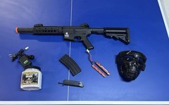 Lancer Tactical LT-15 Gen 2 Airsoft AEG Starter Kit w/ Battery, Charger, And BBs