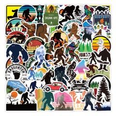 Big Foot Stickers Funny Stickers Kids Sticker Adults Sasquatch Stickers – 50 Pcs
