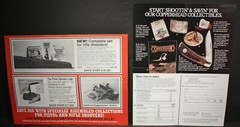 Accessories for your Crosman airgun, registration info, & Copperhead 2 Brochures