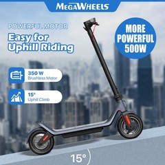 Adult Folding 350W/10.2AH Electric Scooter 30KM Range High Speed E-Scooter + APP