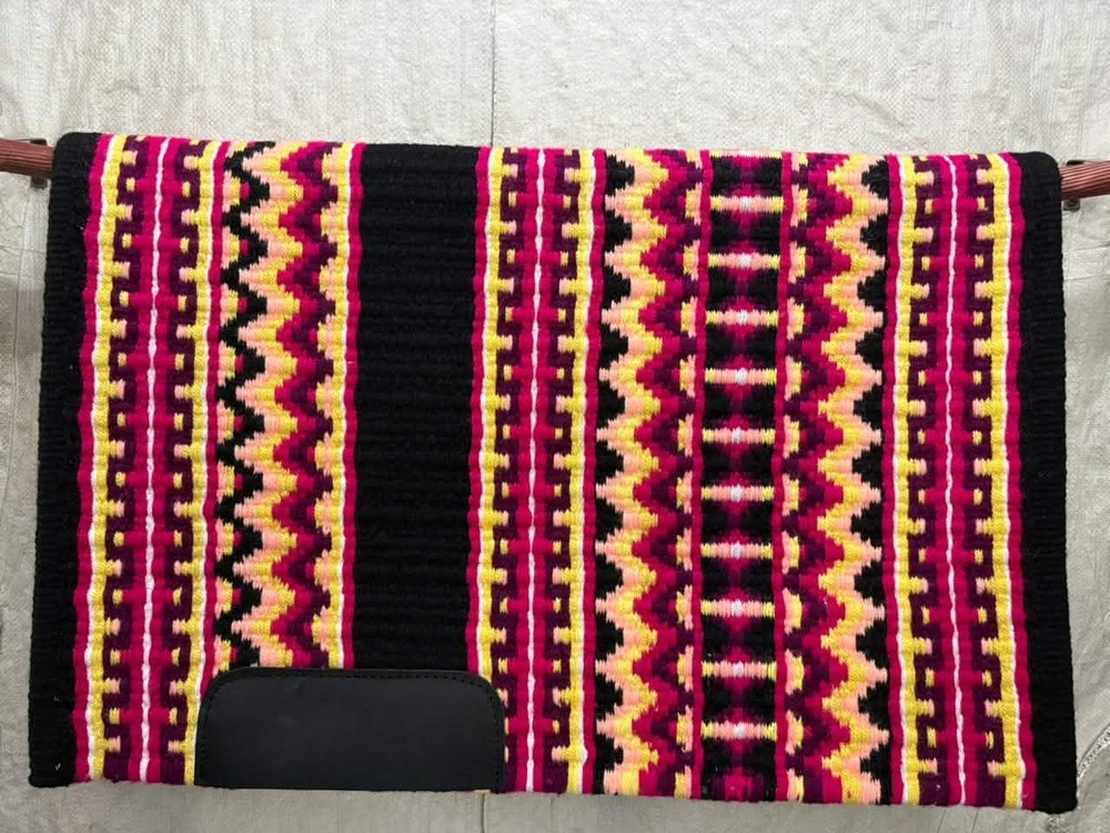 NEW ZEALAND WOOL WESTERN SHOW SADDLE BLANKET PAD NEW 42×34