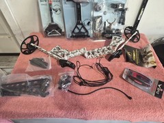 Topoint, Multicolor White Camo, 65lb Compound Bow Set, W/38 Arrows , Unassembled