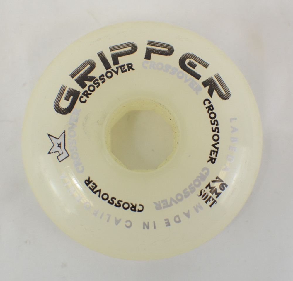 Labeda White Gripper 76mm Soft Inline Hockey Wheels 4-Pack (0410-444)