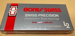 Bones Swiss Labyrinth 2 L2 Skateboard Bearings 608ZZ Set of 8 New Switzerland