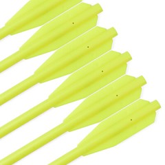 6pcs 6.8″in Plastic Hunting Fishing Bolts Arrows for 50-80 lbs Pistol Crossbow