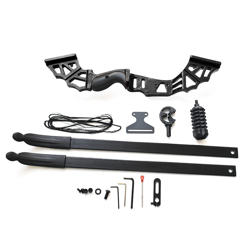 Alloy recurve bow 40 lbs draw weight metal bow available in three colors