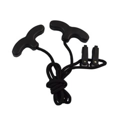 1x Crossbow Cocking Device Double Handle Crossbows Rope Cocking String Aid Tool
