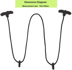 Crossbow Cocking Rope Device Pull Cord Double Handle String Puller Aid Tool