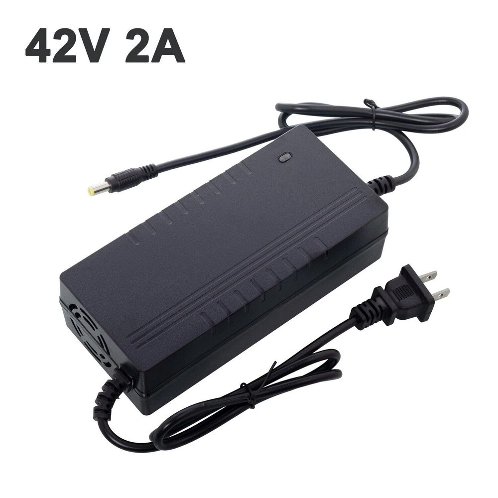 42V 2A Smart Charger DC 5.5×2.1mm Plug for 36V Electric Bicycle Li-ion Battery