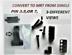 PINGUARD BRACKET KIT SPOT HOGG CONVERSION FROM SINGLE OR DOUBLE TO MULTI PINS