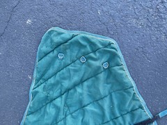 Schneiders SuperQuilt Adjusta-Fit Horse Blanket 60in x 40in Green Padded Stable