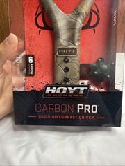 Hoyt Archery Carbon Pro Quick-Disconnect Quiver Realtree Xtra Camo (6 Arrow)