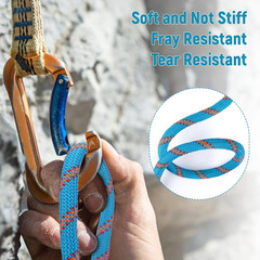 Arborist Rope Climbing Rope 48 Strands 1/2 Inch Tree Rope for Climbing Tree Swin