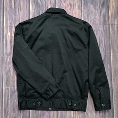 Y2K Spitfire By Dickies Medium Black Jacket With soft Red Skull All Over Pattern