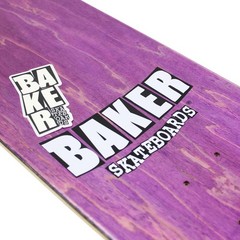 BAKER SKATEBOARD COMPLETE Brand Logo White 8.5′ Black Trucks White Wheels