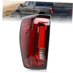 LED Tail Light Assembly Compatible with 2019-2024 Left Driver Side LED Type