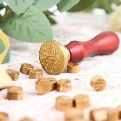 Set of Silver Gold Wedding Invitation Envelope Wax Seal Stamp Kit Party Event