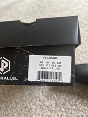 Unparallel Flagship Climbing Shoes Size 12.5 Red/White | High-Performance Tech