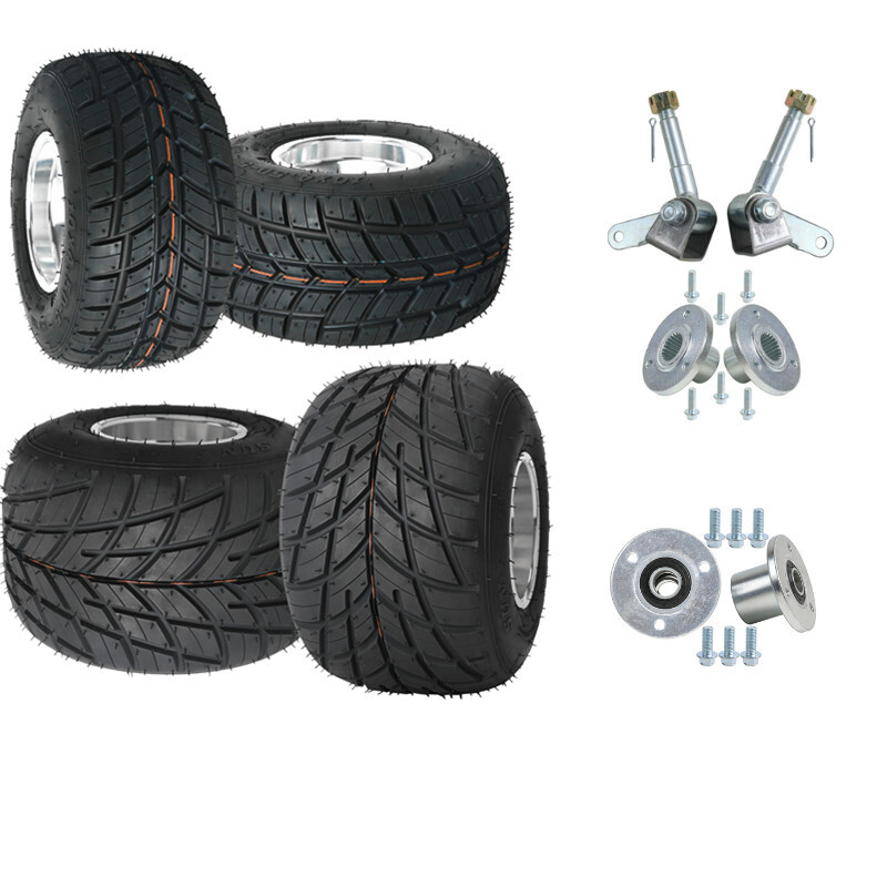 5″ inch 11×7.10-5 10×4.50-5 Wheel Tires Rim for Racing Go Cart Kart Golf Drift