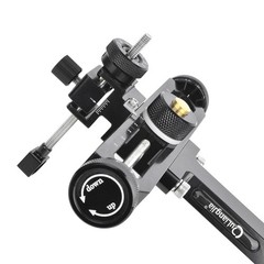 T Shape Recurve Bow Sight 1 Pin Adjustable Aluminum Archery Hunt Practice Target