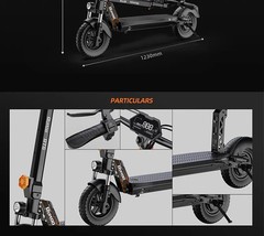 eBike Boys RT6 1000W Electric Scooter – 48V, 40-50km Range