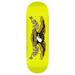 Anti Hero Skateboard Deck Shaped Eagle Horse Pill Yellow 10″ x 31.85″