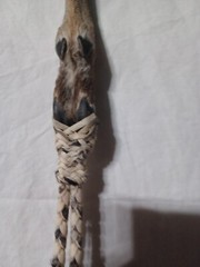 New Hand Made Horse Whip, Handle Made Of Deer. 34″ Long, High Quality Bull Whip.