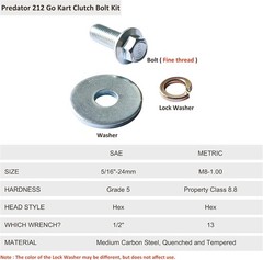 High-Performance 3/4″ Centrifugal Clutch – 10 Tooth for 212cc Predator Engines