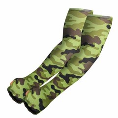 Camo Cooling Arm Sleeves Cover UV Sun Protection Sports Outdoor For Men Womens