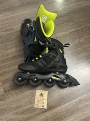Rollerblade Macroblade 84 Boa Men’s Size 10/10.5. Black/Lime. Pre-owned –